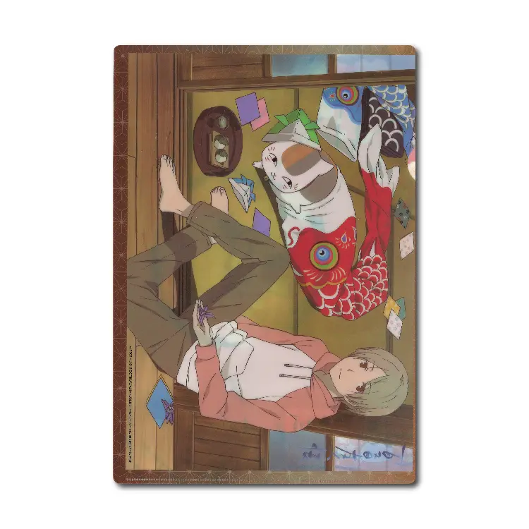 夏目友人帳 - A4 文件夾 - G款（夏目/貓咪老師）