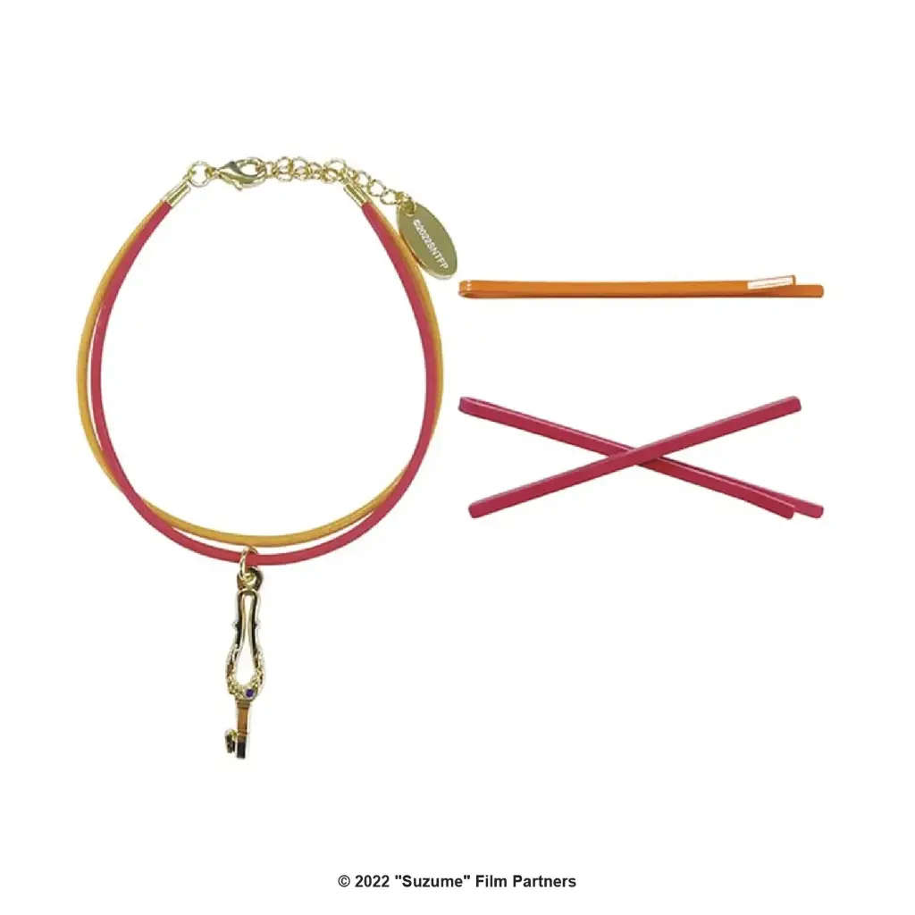 Suzume - Bracelets & hairpin