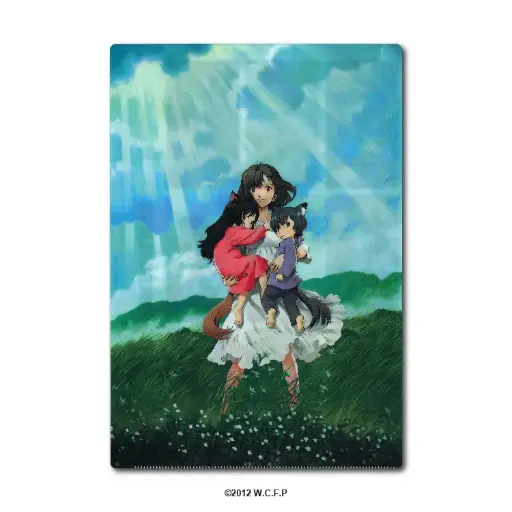 [NGi-B-00167] 狼的孩子雨和雪 - A4 文件夾